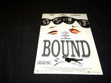 BOUND Jennifer Tilly Gina Gershon dossier presse cinema  Larry Wachowski