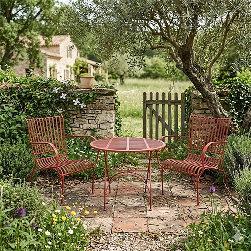 Ensemble table chaises - table,