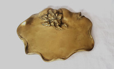 VIDE POCHE BRONZE DECOR FLEUR
