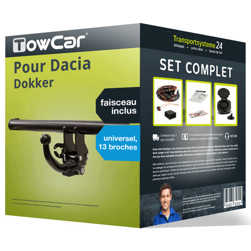 Attelage pour dacia - attelage, dokker