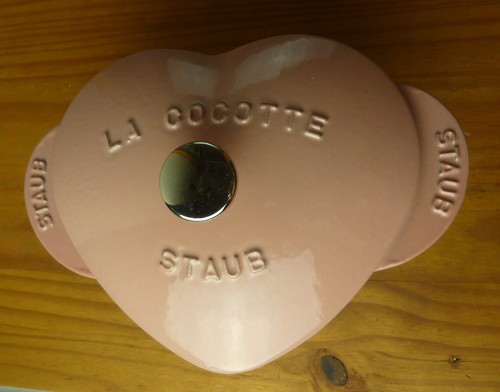 Cocotte cœur staub sorbet - staub,