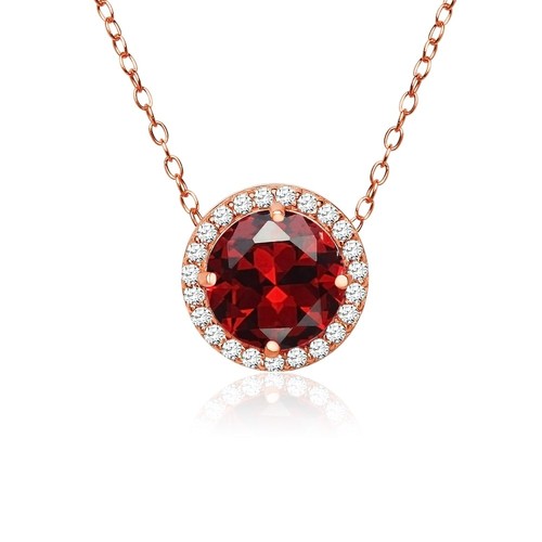 Collier rond halo - halo, et