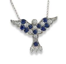 Collier Saphir Brillant /