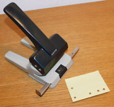 germany perforateur TROUEUSE de CLASSEUR leitz 5180 perforatrice NOIRE bureau