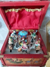 VINTAGE BOÎTE À MUSIQUE « DOUCE NUIT » NOËL THÉÂTRE ANDRÉ GAGNON NOËL Caroussel