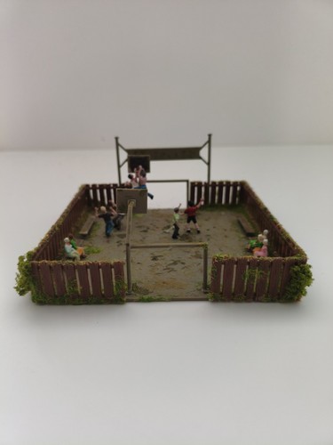 Maquette terrain basket - de, ho