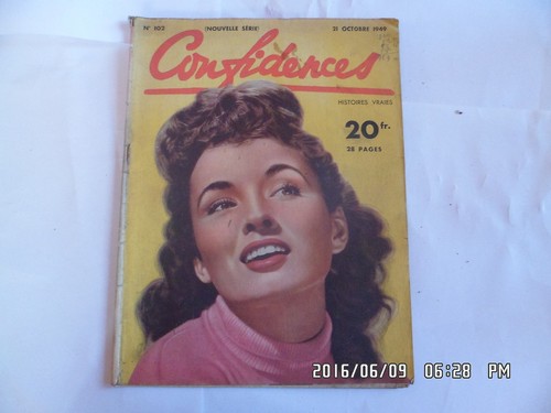 Confidences 102 10 1949 - confidences, n°102