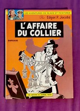 BD Black et Mortimer L'affaire du collier ,9a1974' , Bon état