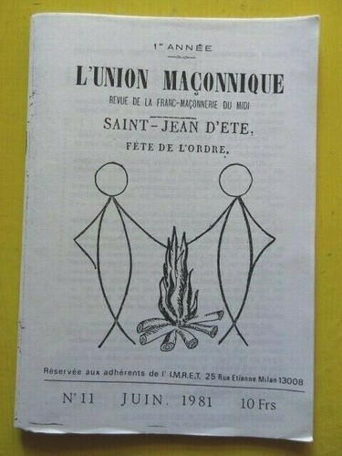 Union maçonnique revue de - revue,
