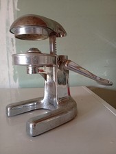 Presse agrumes vintage acier, manuel