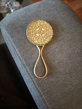 Ancien petit miroir de sac à