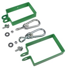 Ensemble balançoire robuste accessoires en métal lourd pour une utilisation fi