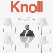 4 Chairs Knoll Bertoia Side