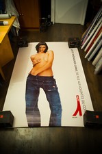 LEVI'S ENGINEERED JEANS ✯ A Large French Vintage Advertising Poster Original