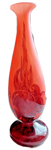 Vase art déco - , verre