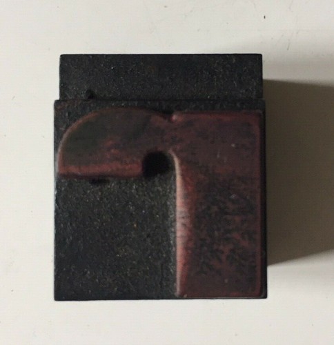 Ancienne lettre imprimerie - lettre, d'imprimerie