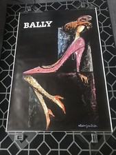 Affiche originale BALLY par ALAIN GAUTHIER