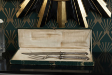 Superbe Service à Découper Ancien - Art Déco - Orfèvre Ravinet & Cie (1912-1923)