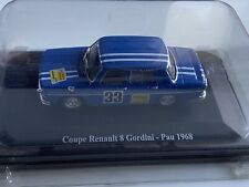 1 43 NEUF EN BOÎTE RENAULT 8 GORDINI PAU 1968