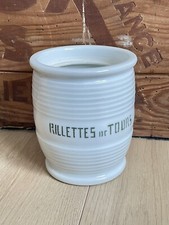 Ancien Pot Rillettes De Tours