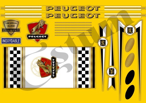 Peug204 stickers decals - peug204,
