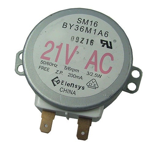 Moteur plateau micro ondes