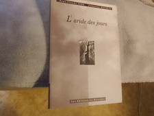 Aride des jours - des,