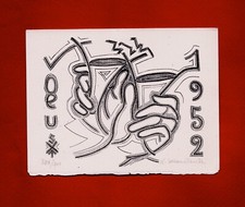 ET22-LITHOGRAPHIE-CARTE DE