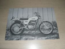 photo originale, documentation moto cyclomoteur vintage BPS trial YAK 125cc
