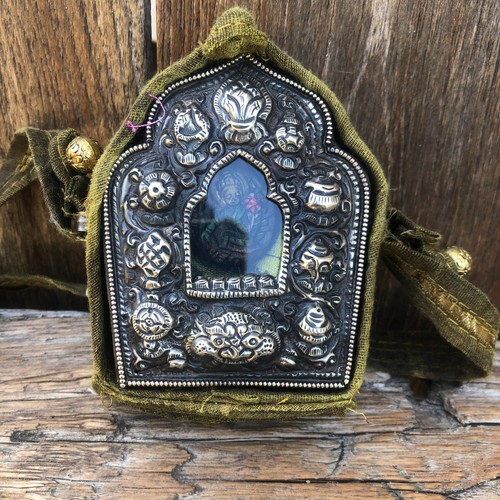 Tibetan buddhist ghau portable - buddhist,