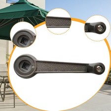 Parasol de terrasse à manivelle, poignée à bascule pour parasol