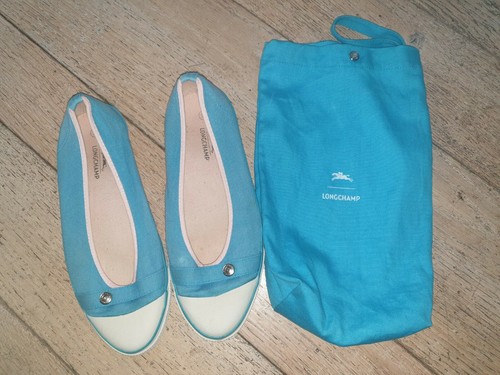 Longchamp pliage toile - le,