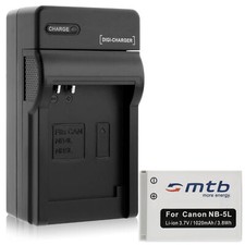 Batterie chargeur pour - nb-5l, +