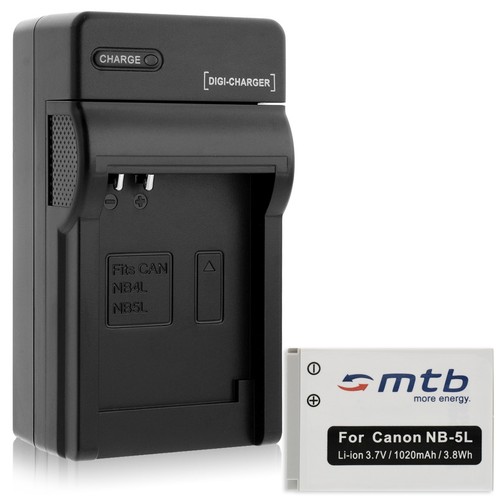 Batterie chargeur pour - nb-5l, +