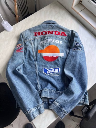 Gas jeans jacket repsol - jeans,