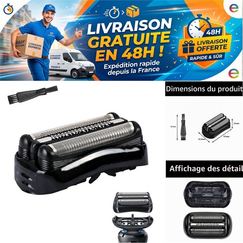 Tête rasoir 21b pour - tête, braun