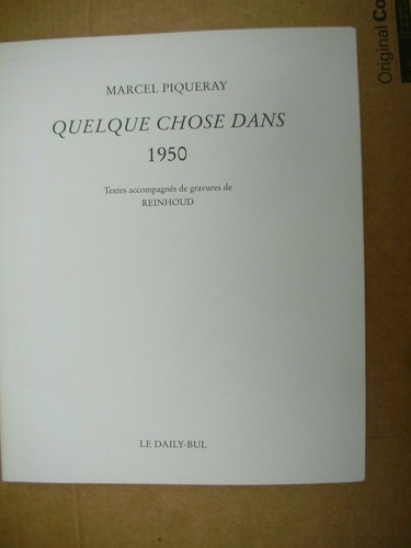 Marcel picqueray quelque - ,
