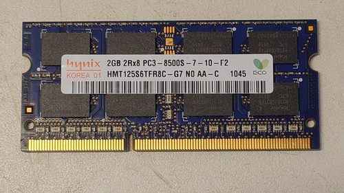 Mémoire sodimm ddr3 pc8500 - sodimm,