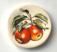 Fève Jolie Assiette Fruit Clamecy ❤️ French Charm Galette des Rois 3,3cm !