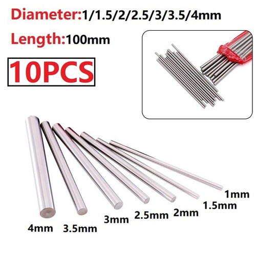 10pcs tige droite - 10pcs,