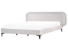 Lit en Velours Moderne 180 x
