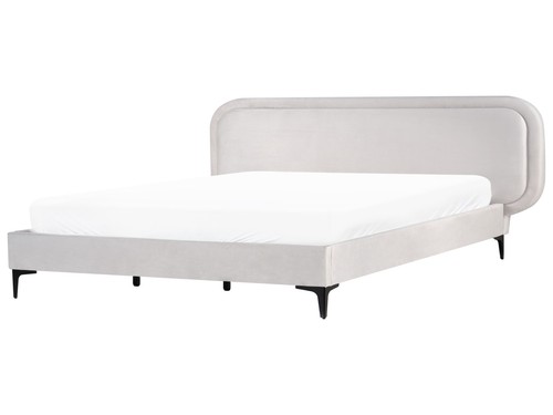 Lit velours moderne 180 - lit,