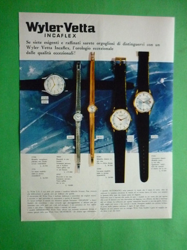 Wyler vetta montre incaflex - wyler,