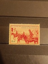 Timbre France Yt 10 LVF ** REF