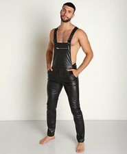 Salopette homme neuve en cuir