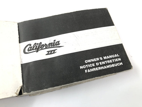 Moto guzzi california iii - moto,