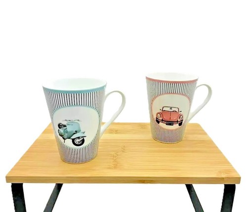 Baci lot deux mugs blanc - de,