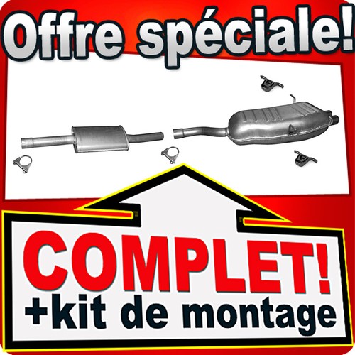 échappement pour bmw e46 - Échappement,