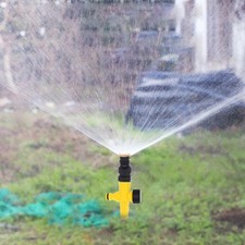 Arroseur de pelouse réglable 360 degrés automatique rotatif arroseurs d'eau