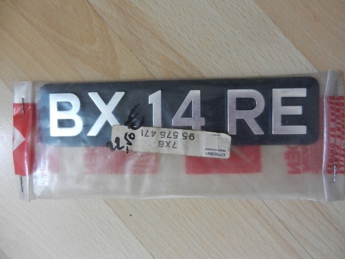 Citroën monogramme - bx, :